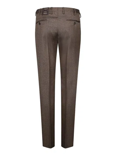 Incotex Trousers In Brown