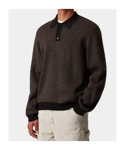 Carhartt Work In Progress Lowis Polo Sweater In Gray