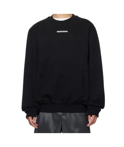 Heliot Emil Astrape Crewneck Sweatshirt In Black