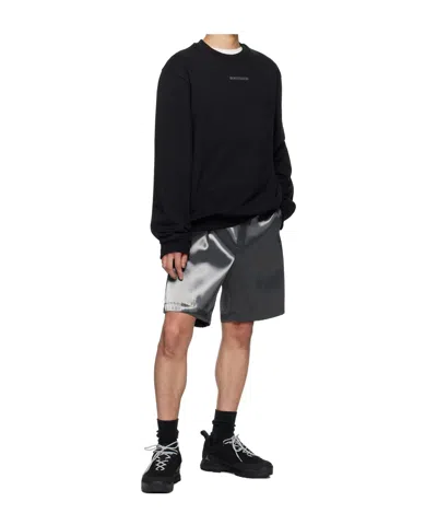 Heliot Emil Astrape Crewneck Sweatshirt In Black