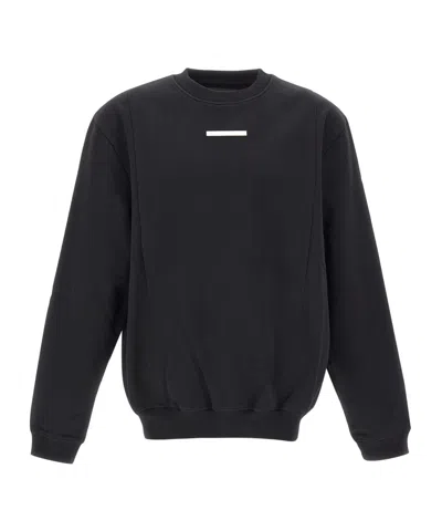 Heliot Emil Astrape Crewneck Sweatshirt In Black