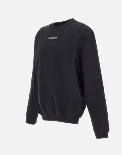 Heliot Emil Astrape Crewneck Sweatshirt In Black