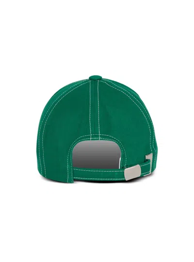 Balmain Cotton  Cap In Green