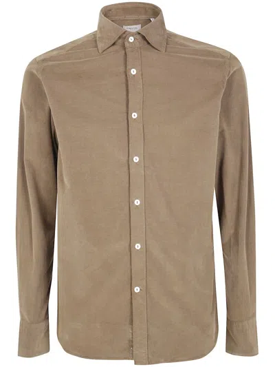 Tintoria Mattei Shirt Clothing In Brown