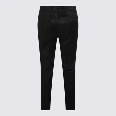 Incotex Relaxed Trousers With Satin Finish And Pockets In Multi