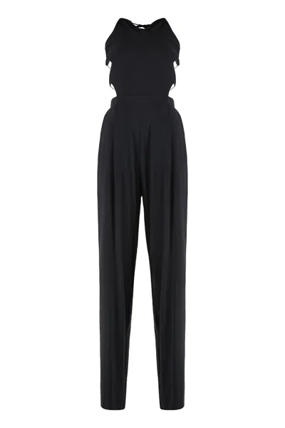 Amazuìn Amazuin Tuta Zoe In Elasticized Jersey In Black