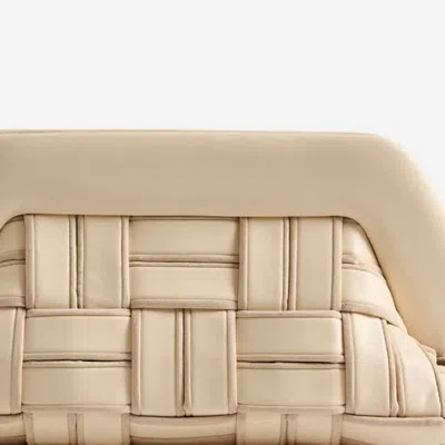 Themoirè Women Beige Bios Clutch, Onesize Luxury Clutches For Women Darveys In Brown