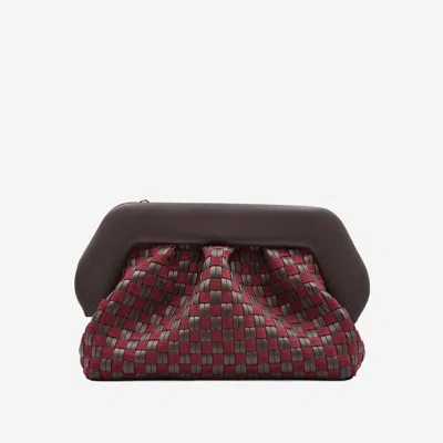 Themoirè Women Multicolor Bios Clutch, Onesize Luxury Clutches For Women Darveys In Red