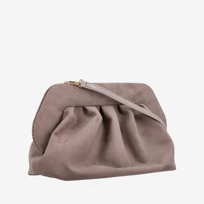 Themoirè Women Grey Bios Clutch, Onesize Luxury Clutches For Women Darveys In Sand