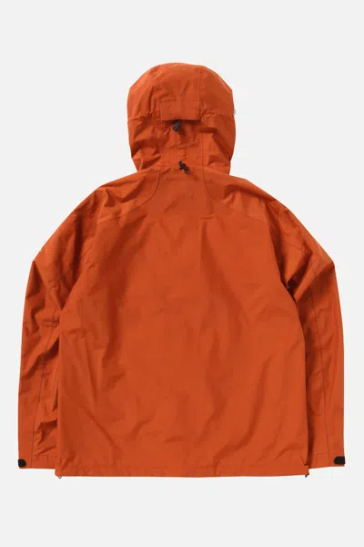And Wander Reflective Stitching Hooded Jacket In Red