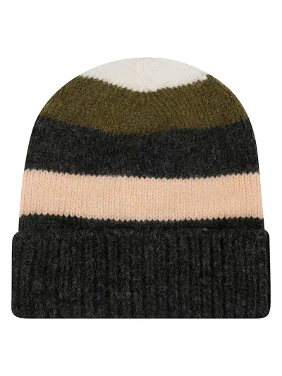 Alanui Striped Beanie Featuring Folded Cuff In Multi