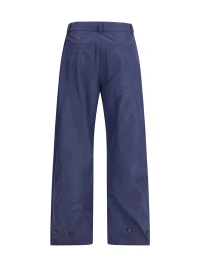 Pinko Straight-leg Casual Pants In Purple