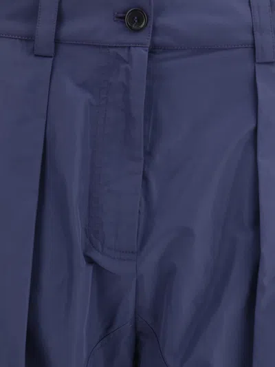 Pinko Straight-leg Casual Pants In Purple