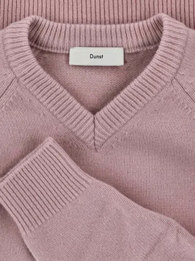 Dunst V-neck Wool Sweater In Pink