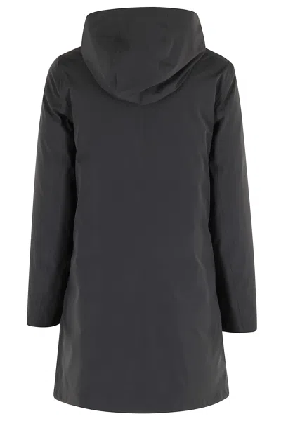 Rrd - Roberto Ricci Design Montecristo Floating Long Wom Jkt In Black