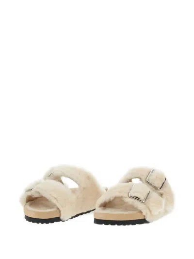 Birkenstock Becomes Berlin Arizona Shearling 1774 In Neutral