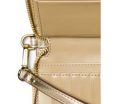 Michael Kors Women's Jet Set Travel Continental Wallet In Brown