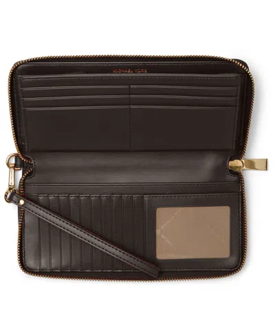 Michael Kors Women's Jet Set Travel Continental Wallet In Brown