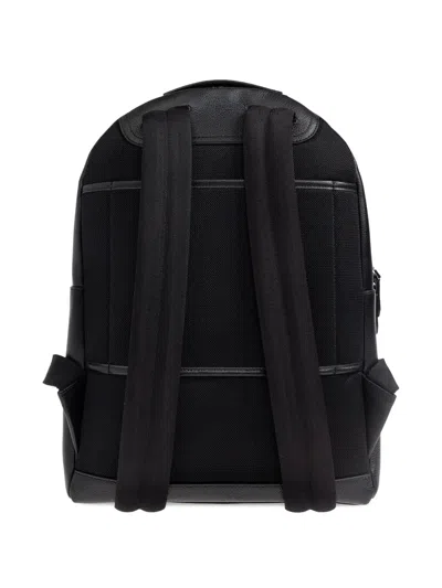 Bally Capitol Zip Backpack In Black