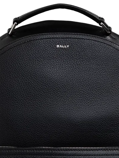 Bally Capitol Zip Backpack In Black