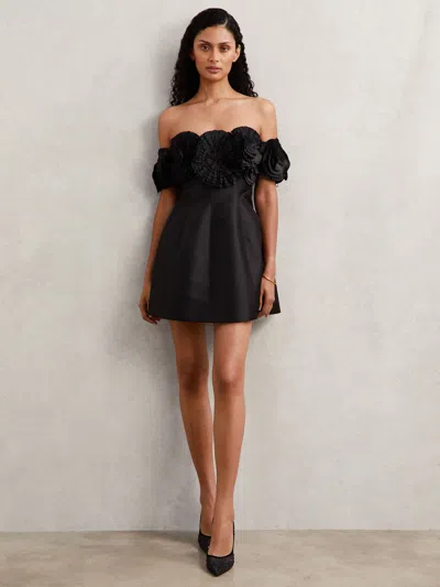Acler Trusley Mini Dress In Black