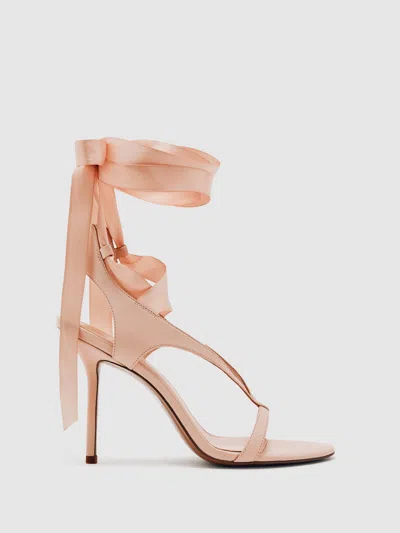 Reiss Pink Shoes In Neutral
