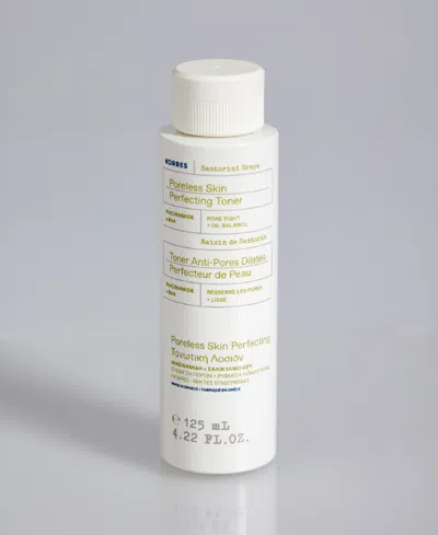 Korres Santorini Grape Poreless Skin Perfecting Toner, 4.23 Oz. In Transparent