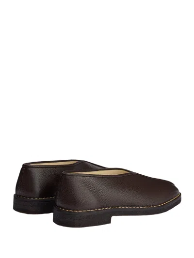 Lemaire Slippers In Brown