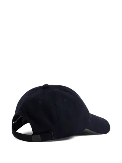 Fusalp Logo-patch Wool Cap In Blue