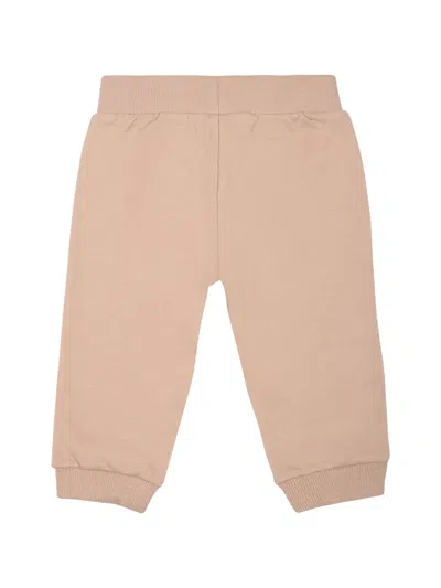 Timberland Logo-print Stretch-cotton Leggings In Neutral