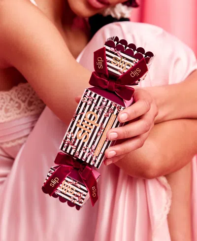 Slip Pure Silk Large Scrunchie Cracker - Sugar Plum ($49 Value) In Multi