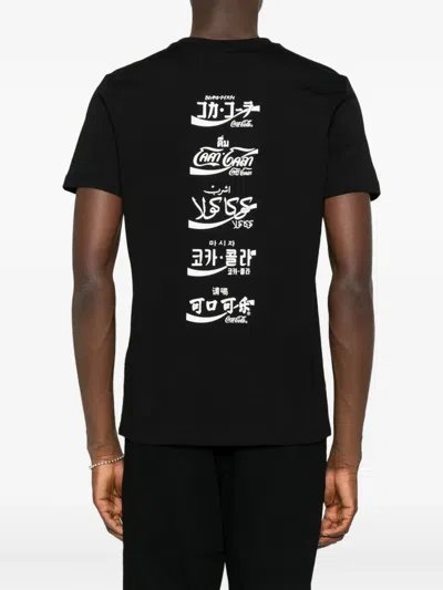 Antony Morato X Coca Cola Logo-print T-shirt In Black