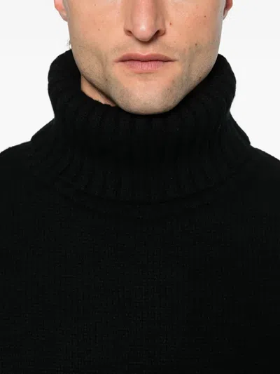 Extreme Cashmere Roll-neck Xtra Knitwear In Black
