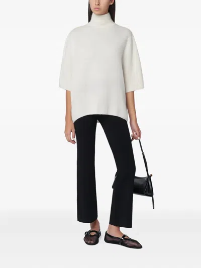 Mark Kenly Domino Tan Mkdt Studio Ivory Kolly Sweater In Yak In Neutral