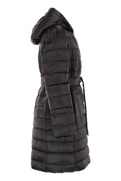 Max Mara The Cube Novef Down Jacket Wintercoat In Black