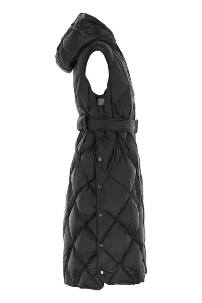 Max Mara The Cube Tregil Vest In Black