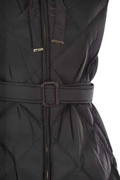 Max Mara The Cube Tregil Vest In Black