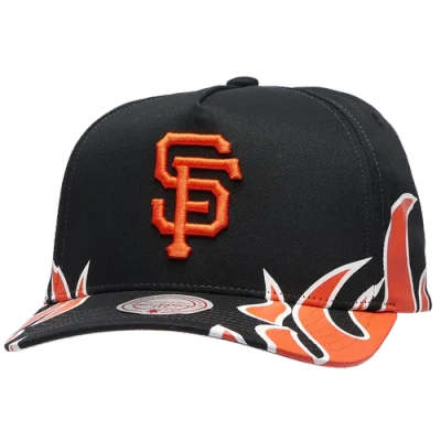 Mitchell & Ness San Francisco Giants  Giants Hot Head Pro Pinch Cap In Black