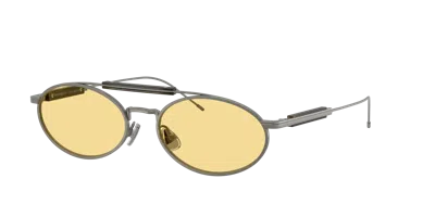 Brunello Cucinelli Unisex Sunglass Bc2013st In Yellow