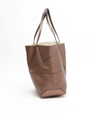 Loewe Medium Puzzle Fold Bag In Pink