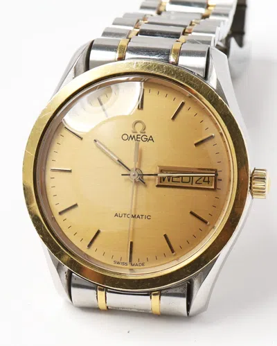 Omega Day-date Ref 36mm Ref 5120.10 Watch In Silver