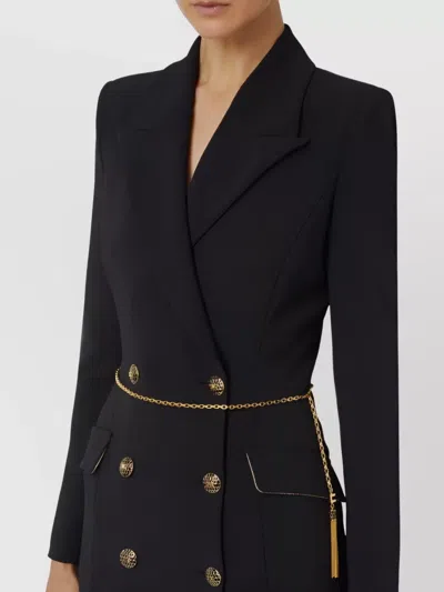Elisabetta Franchi Dress In Black