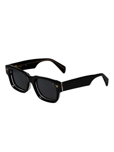 Vintage Frames Company Bowie Sunglasses In Black