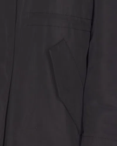 Lou Andrea Reversible Hooded Jacket In Black