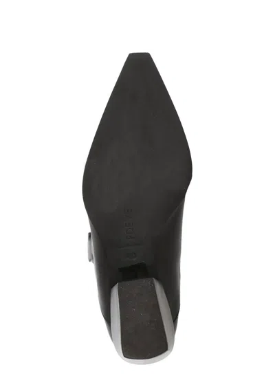 Poeve Macy Cowboy Boots In Black