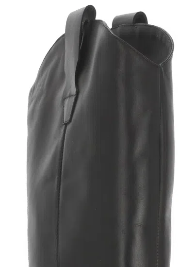 Poeve Macy Cowboy Boots In Black