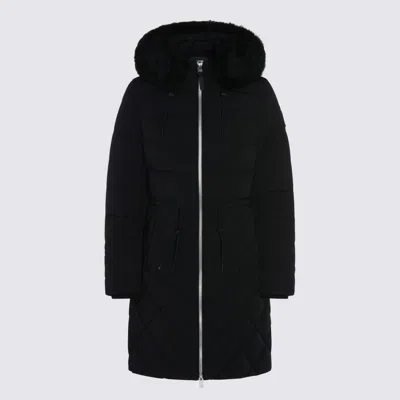 Mackage Xena-sh Zip-up Hooded Coat In Black