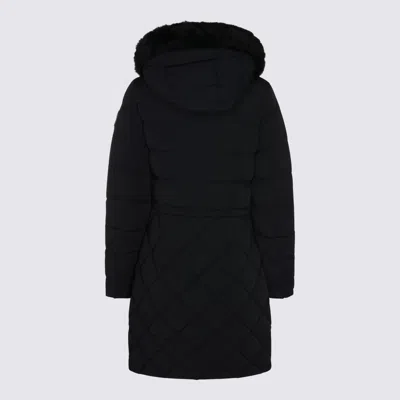 Mackage Xena-sh Zip-up Hooded Coat In Black