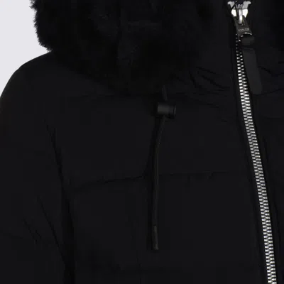 Mackage Xena-sh Zip-up Hooded Coat In Black