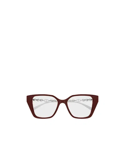 Gucci Eyewear Cat Eye Frame Glasses In Multi